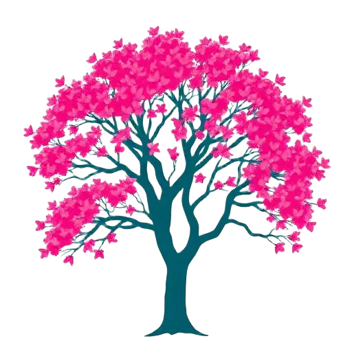 Tajibo tree illustration